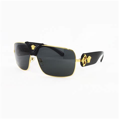 mens gold versace glasses|Versace clear glasses men.